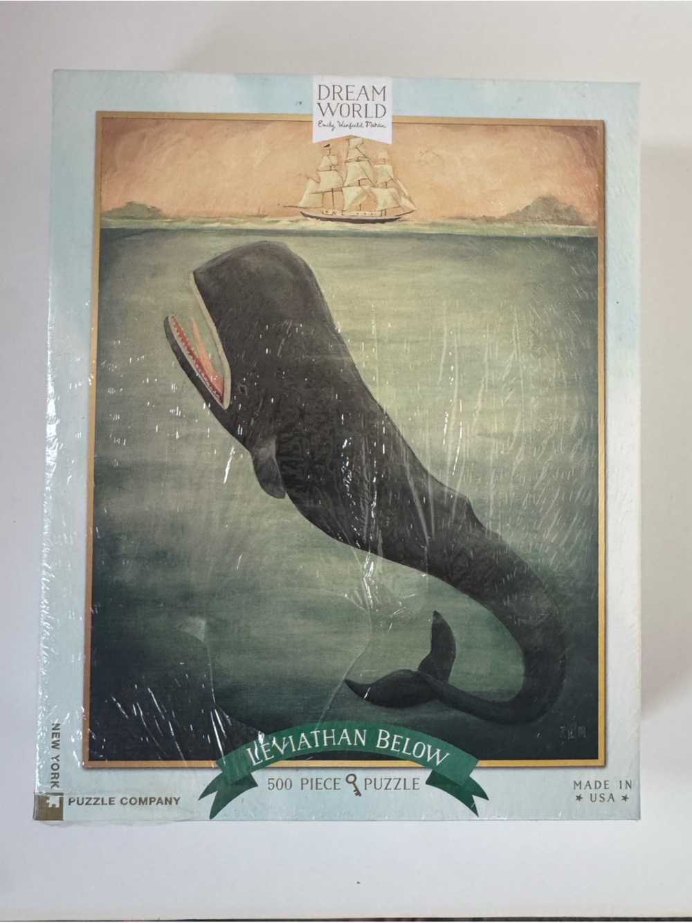 Leviathan Below 500-Piece Jigsaw Puzzle - Moby Dick • 18 x 24 Inch